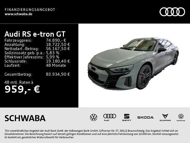 Individuallackierungen audi ex Gebraucht 2023 Audi e-tron GT quattro Sport Limousine | 74.890 € (Fairer Preis) - Bild 1/4