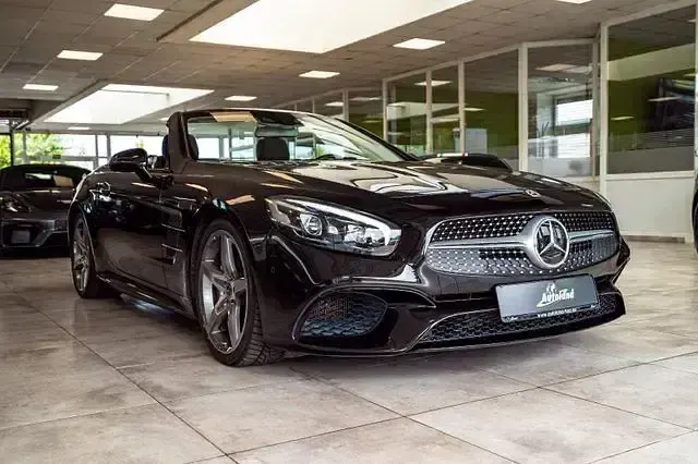 Gebraucht Mercedes SL500 AMG line 455 PS (334 kW) 2020 Schwarz Cabrio