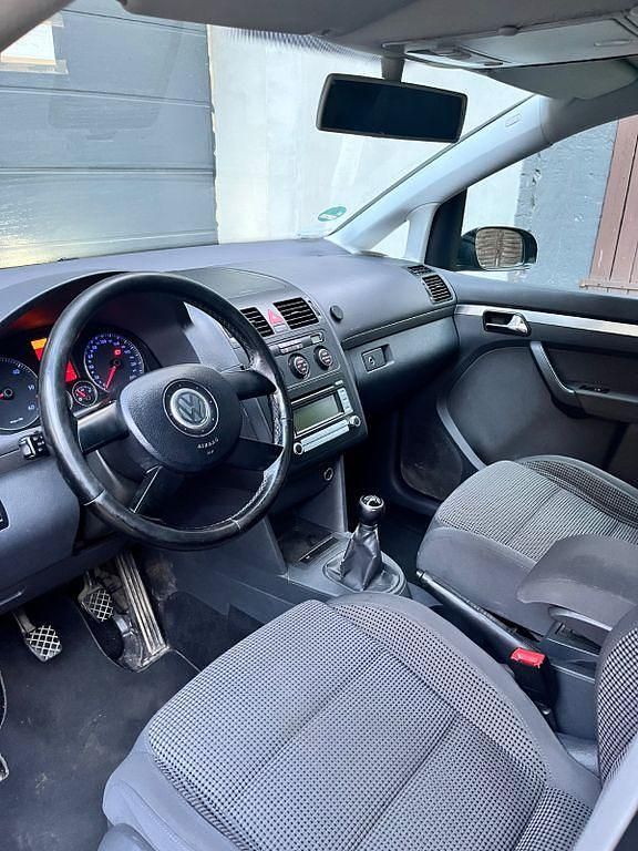 Gebraucht VW Touran Conceptline 105 PS (77 kW) 2006 Schwarz Van / Kleinbus