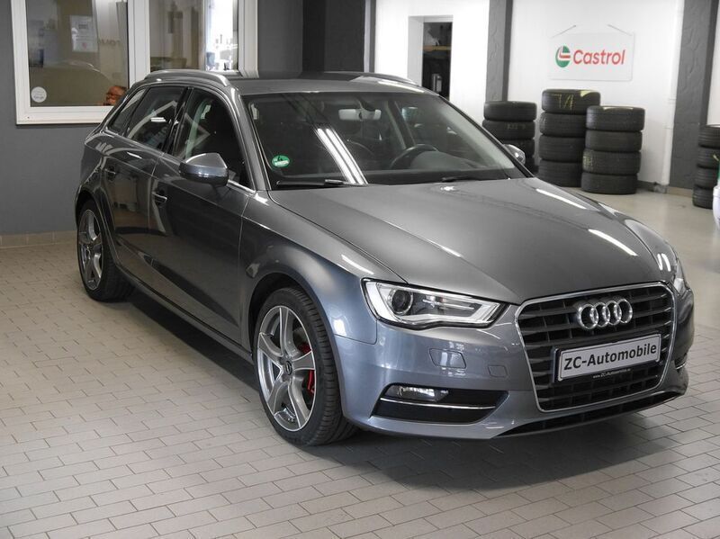 Grau Gebraucht 2015 Audi A3 Sportback Kleinwagen | 13.900 € (Fairer Preis) - Bild 1/4