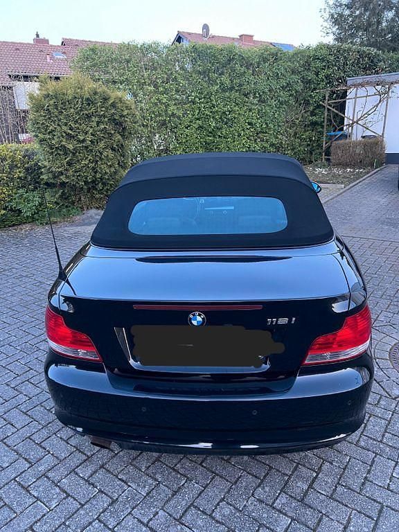 Gebraucht BMW 118 Cabriolet 143 PS (105 kW) 2008 Schwarz Cabrio