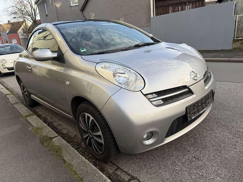 Silver (m) Gebraucht 2012 Nissan Micra Premium Edition Cabrio | 3.790 € - Bild 1/4