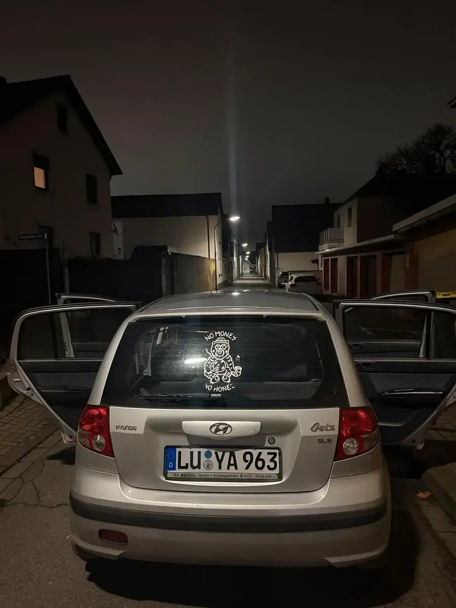 Second-hand Hyundai Getz 85 CP (62 kW) 2004 Argintiu Hatchback