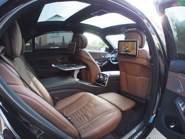 Schwarz metallic Gebraucht 2016 Mercedes S500L Executive Limousine | 83.900 € - Bild 1/4