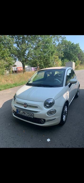Weiß Gebraucht 2018 Fiat 500C S Cabrio | 11.200 € (Fairer Preis) - Bild 1/4
