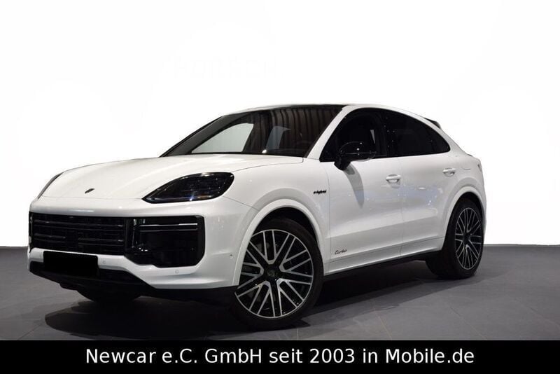 Weiß Neu 2025 Porsche Cayenne Turbo E-Hybrid SUV | 196.338 € - Bild 1/4