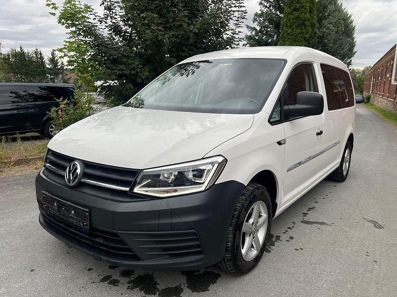 Weiß Gebraucht 2018 VW Caddy Maxi Van / Kleinbus | 21.600 € - Bild 1/4