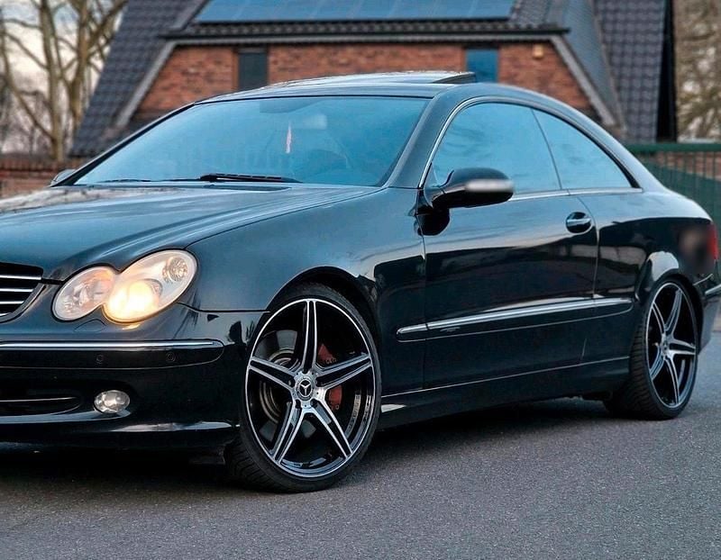 Gebraucht Mercedes CLK500 306 PS (225 kW) 2004 Schwarz Coupé