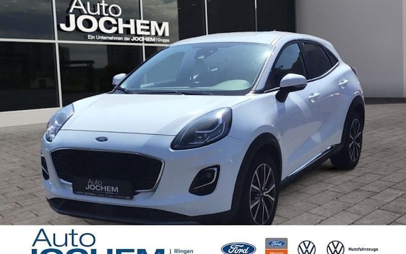 Weiß Gebraucht 2022 Ford Puma Titanium SUV | 17.990 € (Guter Preis) - Bild 1/4