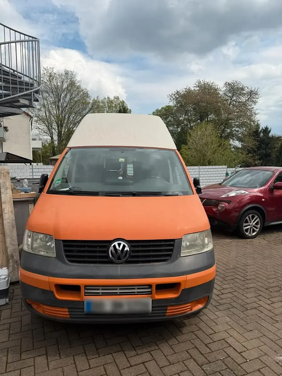 Usado VW Transporter 130 HP (95 kW) 2009 Laranja Van