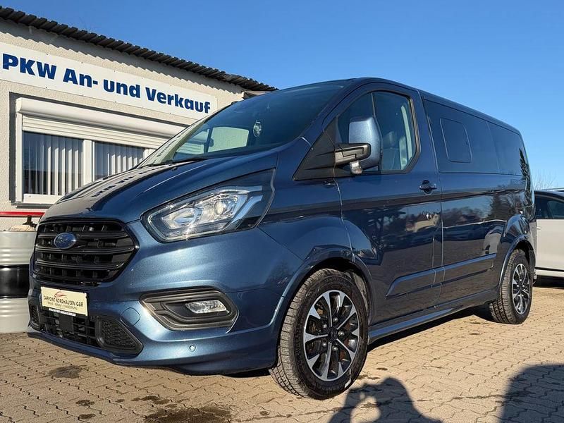 Gebraucht Ford Transit Custom 170 PS (125 kW) 2019 Blau Van / Kleinbus