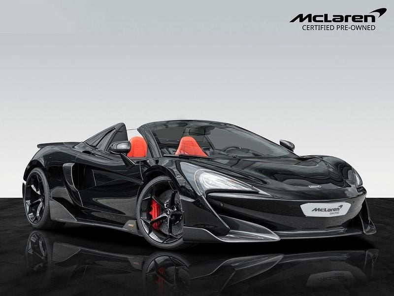 Schwarz Gebraucht 2022 McLaren 600LT Spider Cabrio | 275.600 € - Bild 1/4