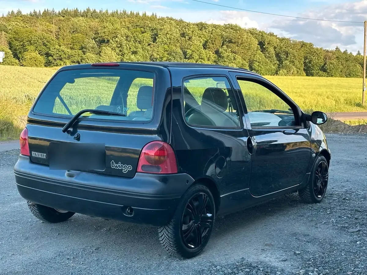 Gebraucht Renault Twingo 58 PS (42 kW) 2003 Schwarz Kleinwagen