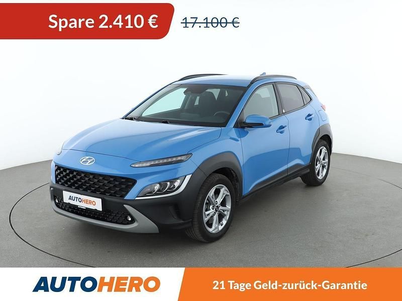 Blau Gebraucht 2021 Hyundai Kona Edition 30+ SUV | 14.690 € (Superpreis) - Bild 1/3
