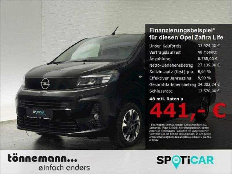 Schwarz Gebraucht 2024 Opel Zafira Life Edition Van | 33.924 € - Bild 1/4