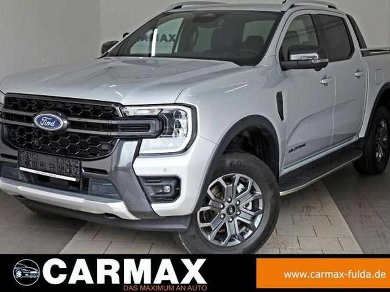Silber (metallic) Gebraucht 2023 Ford Ranger Wildtrack Abholung | 42.800 € (Fairer Preis) - Bild 1/4