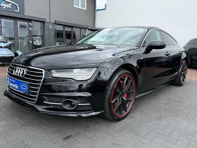Schwarz Gebraucht 2016 Audi A7 Sportback S-Line Kleinwagen | 18.650 € (Superpreis) - Bild 1/4