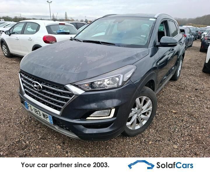 Grau Gebraucht 2020 Hyundai Tucson SUV | 13.552 € (Superpreis) - Bild 1/4