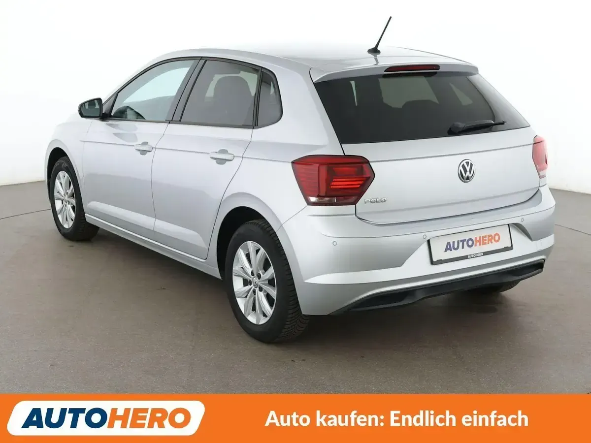 Gebraucht VW Polo Highline 95 PS (69 kW) 2019 Reflexsilber Kleinwagen