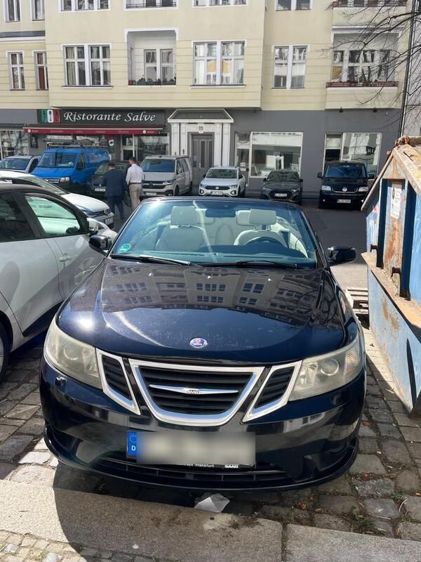 Schwarz Gebraucht 2009 Saab 9-3 Cabriolet Vector Cabrio | 7.500 € (Guter Preis) - Bild 1/4