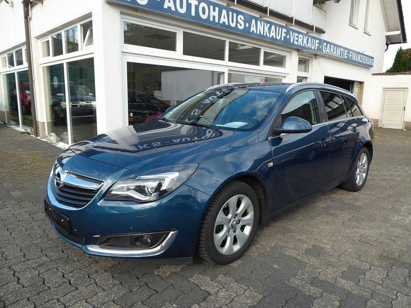 Knit blue Gebraucht 2016 Opel Insignia Edition Kombi | 7.500 € (Fairer Preis) - Bild 1/4