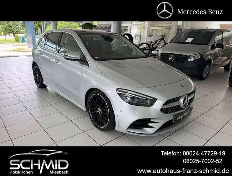 Silber Gebraucht 2019 Mercedes B220 AMG line Van / Kleinbus | 26.850 € (Fairer Preis) - Bild 1/4