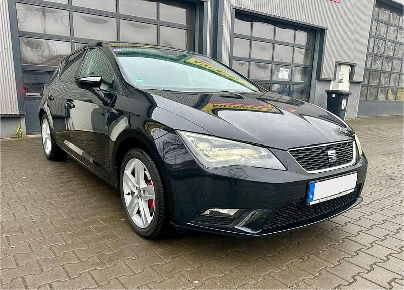 Gebraucht Seat Leon Style 122 PS (89 kW) 2013 Schwarz Kleinwagen