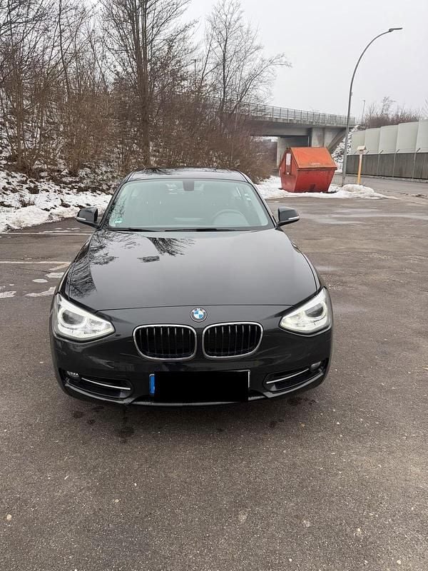 Schwarz Gebraucht 2013 BMW 118 Coupé M Sport Coupé | 9.500 € - Bild 1/4