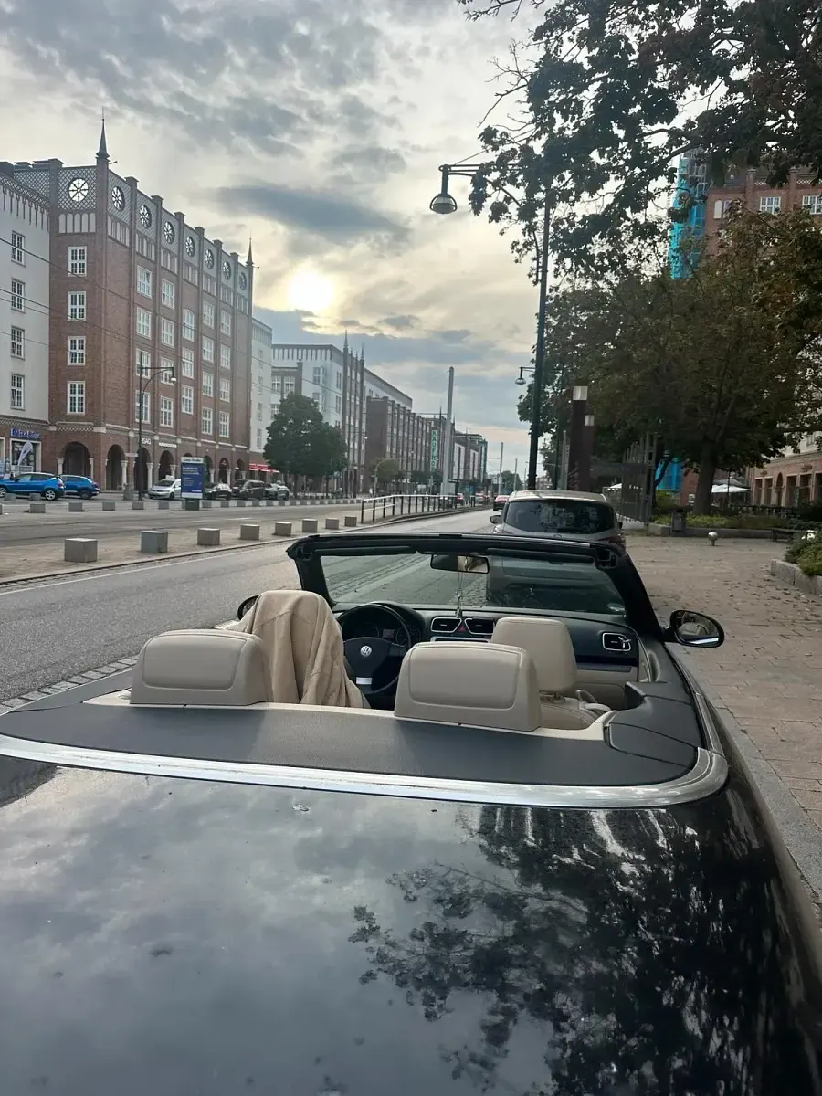 Brugt VW Eos Edition 122 HK (89 kW) 2008 Sort Cabriolet