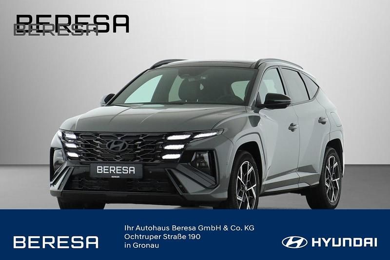 Grau Neu 2025 Hyundai Tucson N Line SUV | 42.480 € (Teuer) - Bild 1/4