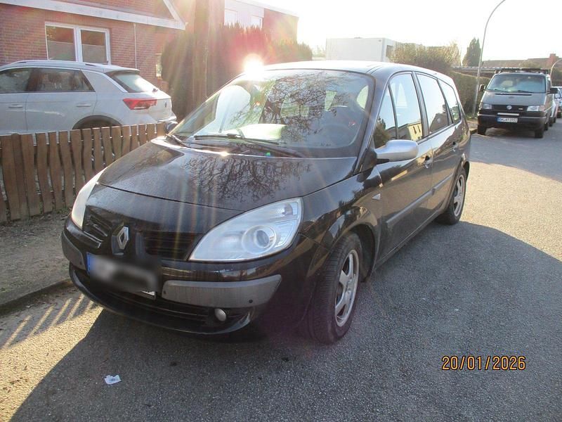 Gebraucht Renault Grand Scénic II 131 PS (96 kW) 2008 Schwarz Van / Kleinbus