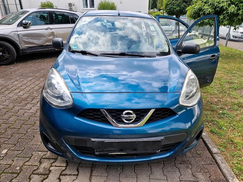 Blau Gebraucht 2015 Nissan Micra Kleinwagen | 4.000 € (Guter Preis) - Bild 1/4