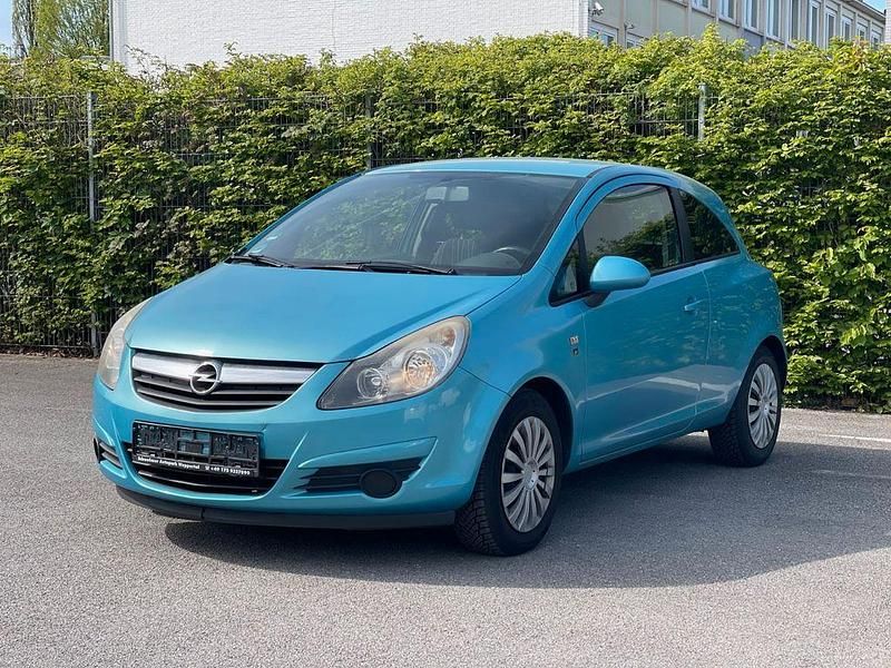 Gebraucht Opel Corsa Selection 69 PS (50 kW) 2010 Blau Kleinwagen