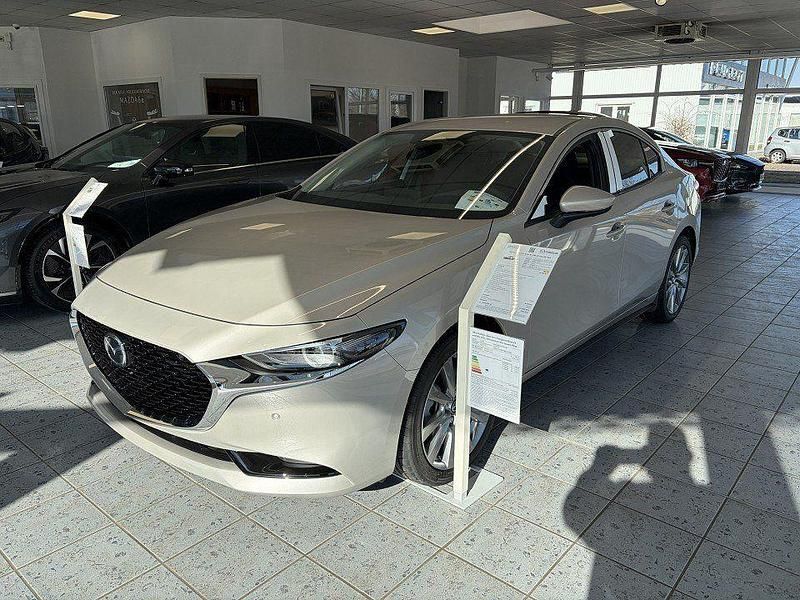 Neu Mazda 3 Exclusive 140 PS (102 kW) 2025 Beige Limousine