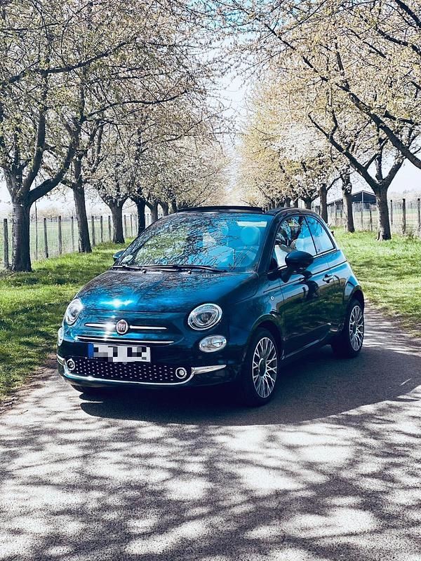 Blau Gebraucht 2020 Fiat 500C S Cabrio | 12.500 € (Fairer Preis) - Bild 1/4
