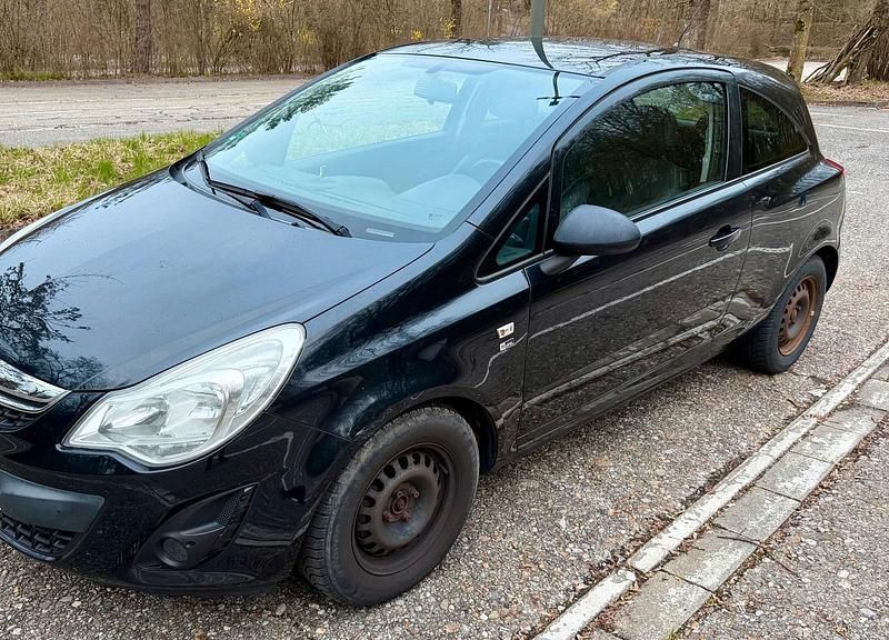 Gebraucht Opel Corsa Edition 90 PS (66 kW) 2012 Schwarz Kleinwagen