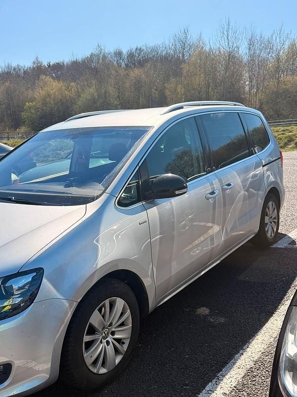 Gebraucht VW Sharan 140 PS (102 kW) 2012 Silber Van / Kleinbus