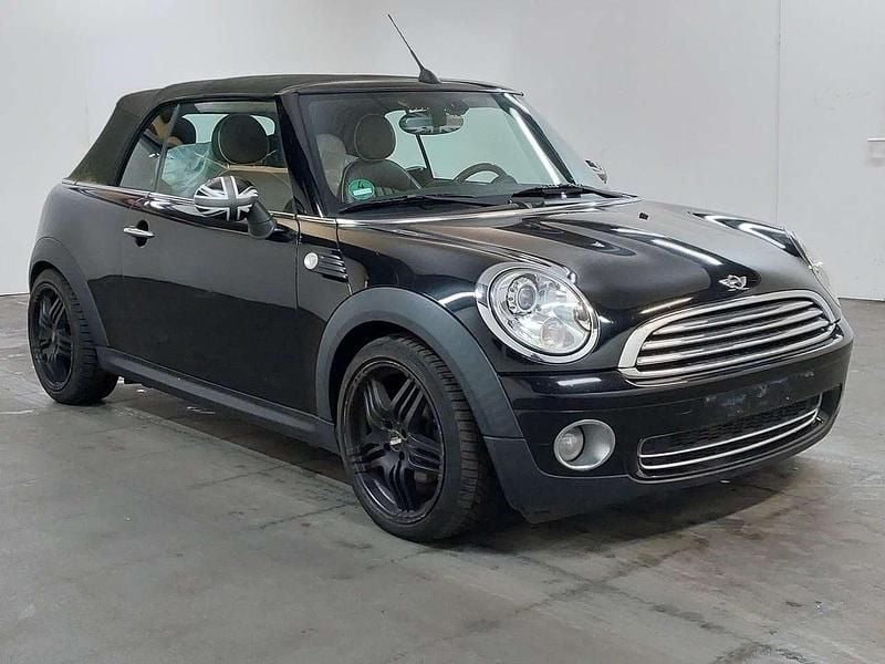 Midnight black metallic Gebraucht 2010 Mini Cooper Cabriolet Cabrio | 5.690 € (Guter Preis) - Bild 1/4