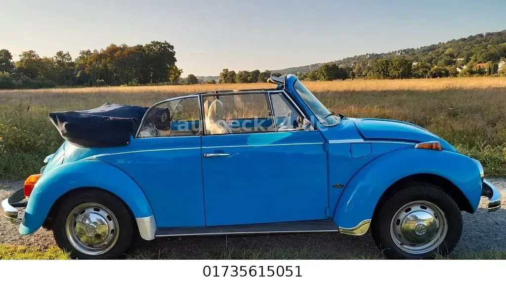 Gebraucht VW Käfer 48 PS (35 kW) 1975 Blau Cabrio