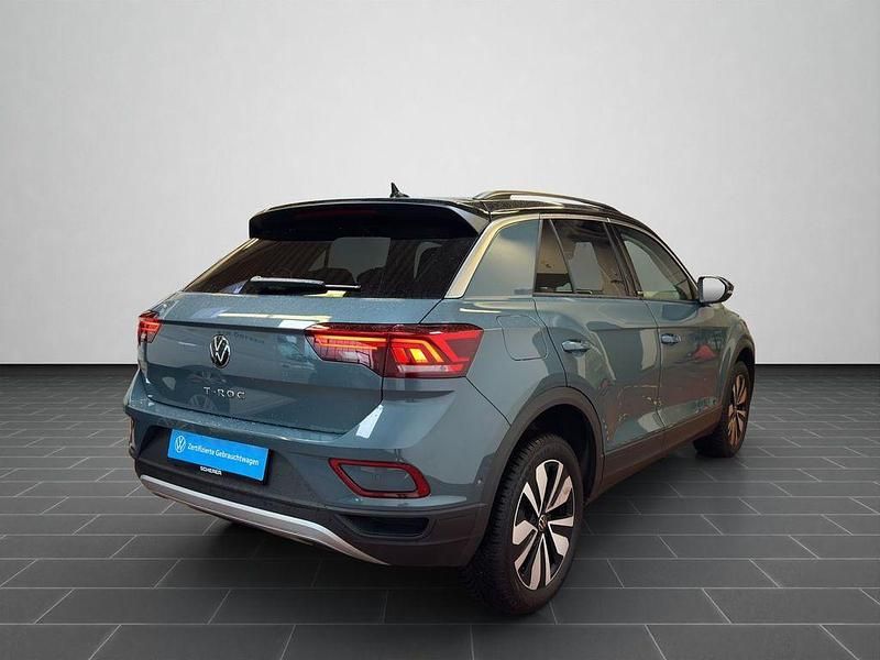Gebraucht VW T-Roc Move 150 PS (110 kW) 2024 Petroleum blue metallic (metallic) SUV
