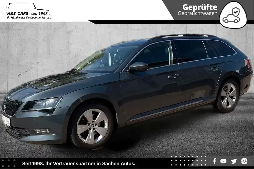 Gebraucht Skoda Superb 190 PS (139 kW) 2016 Grau Limousine