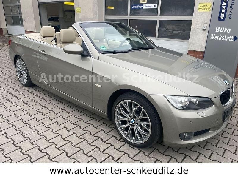Beige Gebraucht 2009 BMW 320 Cabriolet Sport Line Cabrio | 13.891 € (Fairer Preis) - Bild 1/4