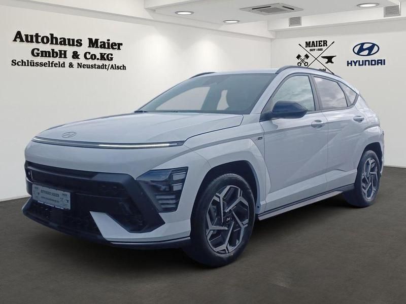 Weiss Neu 2025 Hyundai Kona N Line SUV | 32.980 € (Fairer Preis) - Bild 1/4