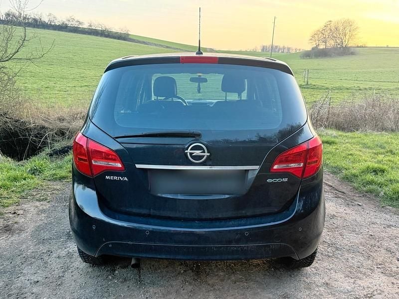 Gebraucht Opel Meriva 120 PS (88 kW) 2010 Schwarz Van / Kleinbus