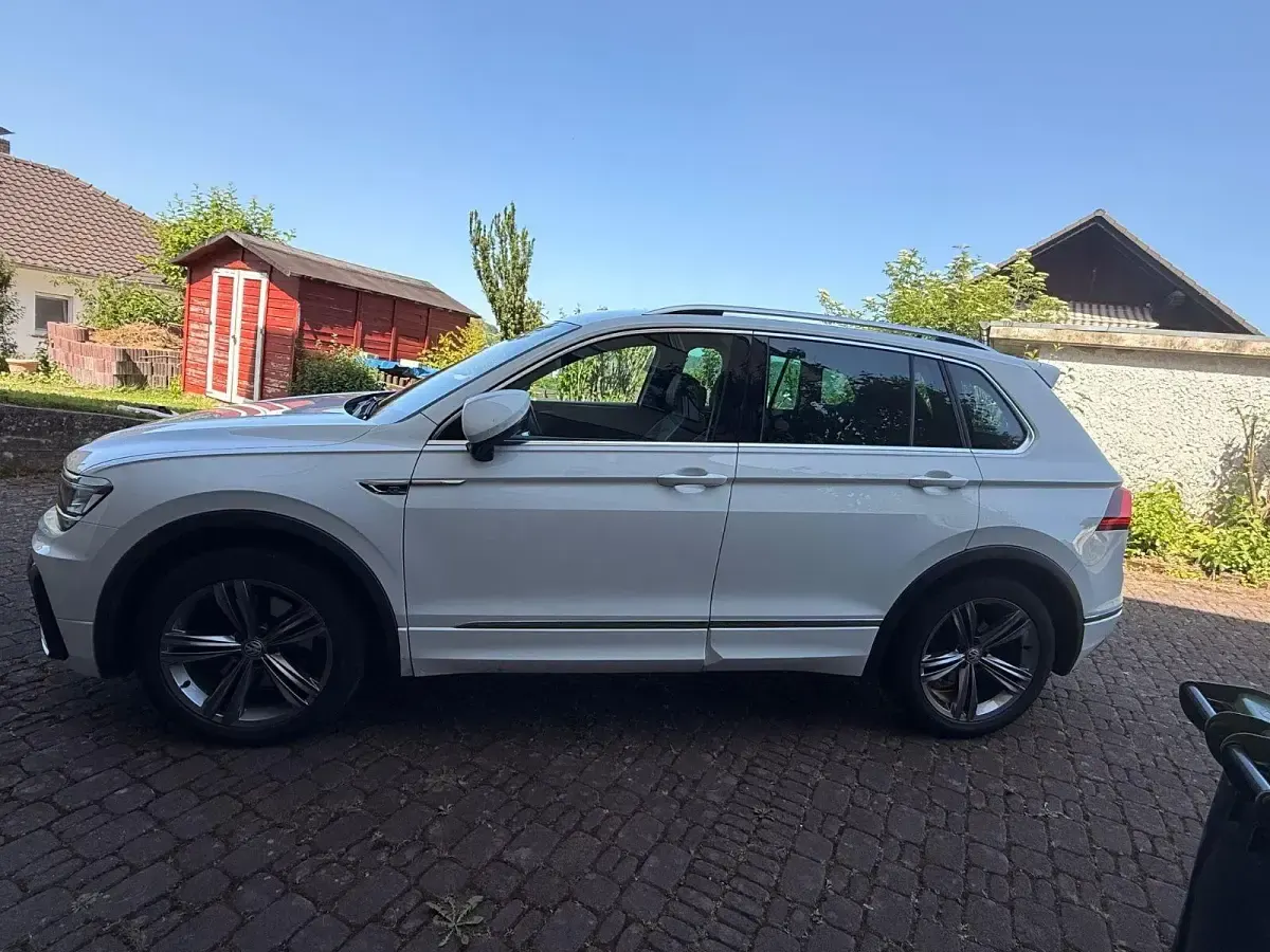 Gebraucht VW Tiguan R-line 220 PS (161 kW) 2017 Weiß SUV