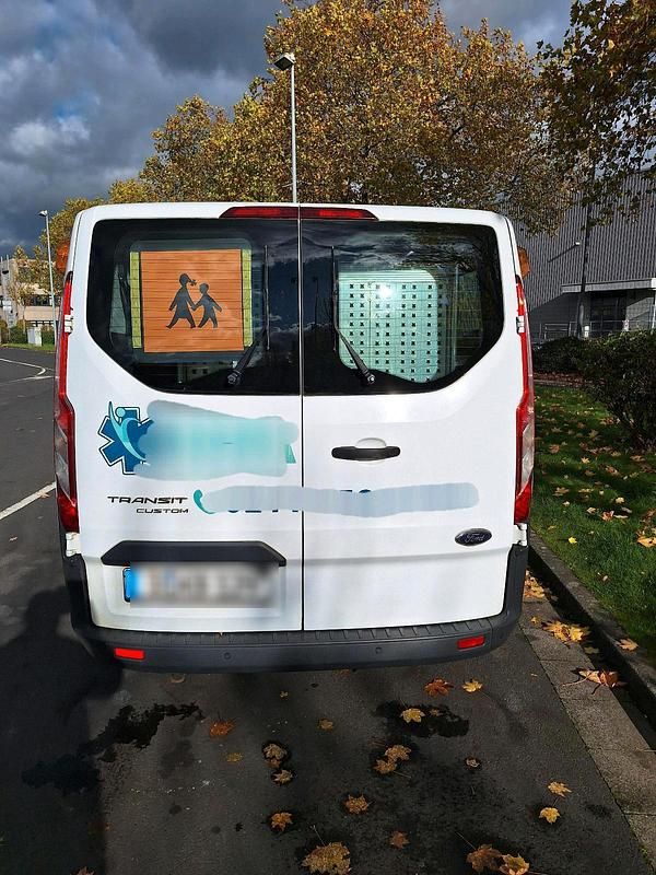 Gebraucht Ford Transit Custom 101 PS (74 kW) 2016 Weiß Van / Kleinbus