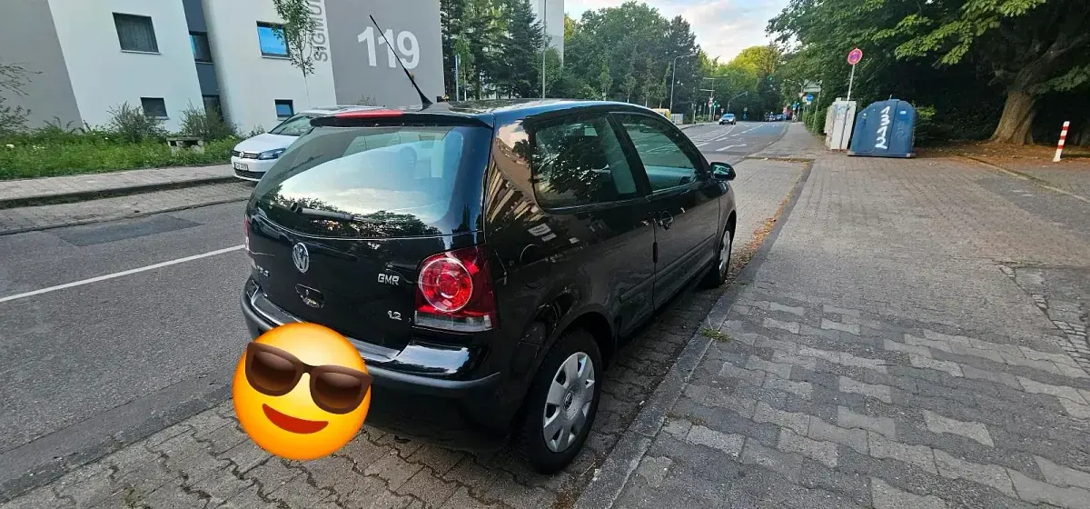 Gebraucht VW Polo 71 PS (52 kW) 2009 Schwarz Kleinwagen