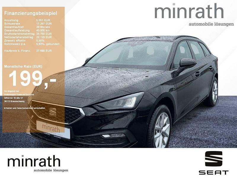 Schwarz Gebraucht 2024 Seat Leon Style Limousine | 27.680 € (Guter Preis) - Bild 1/4