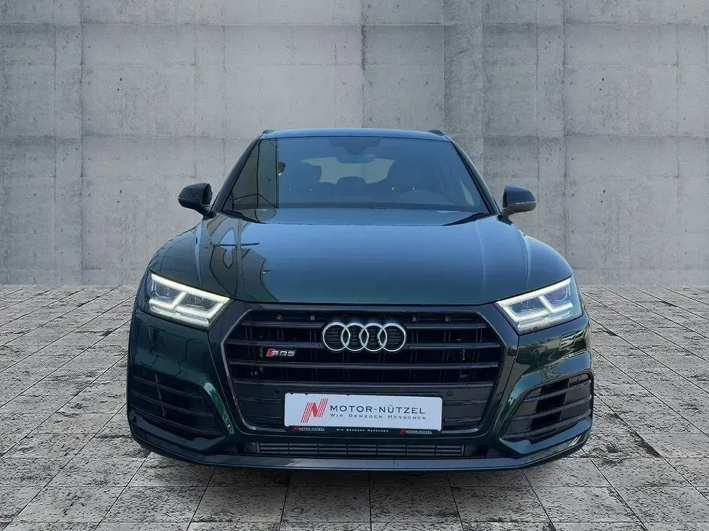 Gebraucht Audi SQ5 Design 347 PS (255 kW) 2019 Azorengrün metallic SUV