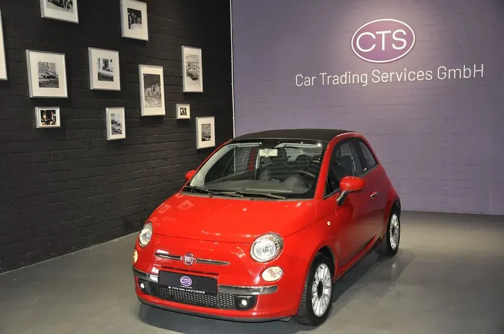 Gebraucht Fiat 500C 86 PS (63 kW) 2013 Rosso corsa/sfrontato/argilla/ Cabrio